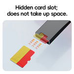 USB-A / USB-C 2 in 1 TF Card Reader for Phones / Tablets / Computers Memory Card Reader Compatible with iOS / Android / Mac