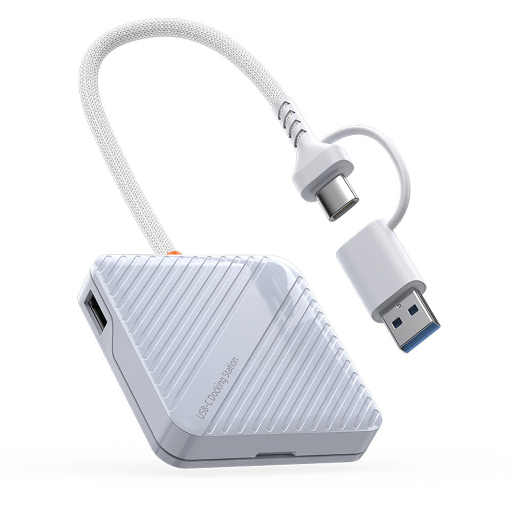 ADS-319 Portable Multifunctional Card Reader Storage Case USB-C  /  USB 3.0 5Gbps High Speed Data Transfer Adapter for SD TF Cards