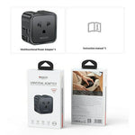 YESIDO MC46 Universal Travel Adapter Ultra Slim 2500W 10A International Power Plug