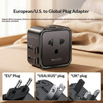 YESIDO MC46 Universal Travel Adapter Ultra Slim 2500W 10A International Power Plug