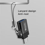 YESIDO GS06 Portable Type-C to USB OTG Connector Adapter with Keychain