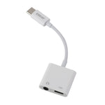 ENKAY HAT PRINCE ENK-AT106 USB C till 3,5 mm hörlursadapter Typ C hörlursuttag AUX-dongel ljudkonverterare
