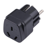 3-Hole AU to EU Plug Adapter Portable Travel Power Socket Conversion Plug