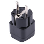 3-Hole AU to EU Plug Adapter Portable Travel Power Socket Conversion Plug