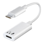 USB-C to iP Headphone Converter for iPhone 15 Series Huawei Samsung Xiaomi LG Type-C Headset Adapter