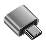 Til MacBook USB-C Han til USB 2.0 Hun Adapter 480 Mbps Dataoverførsel Laptop Konverter