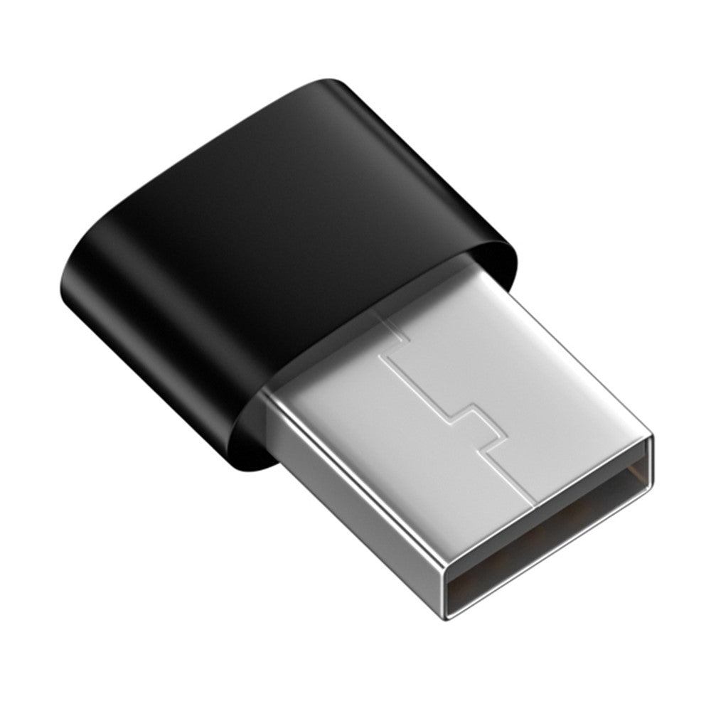 USB 2.0 Male to USB-C Female Adapter 480Mbps Data Transfer OTG Converter