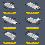 USB 3.1 USB-C Male to Type-C Male Adapter 40Gpbs Data Transfer 140W Charging