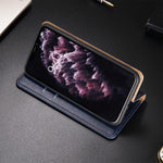 Wallet Stand Auto-absorbed Leather Case for OnePlus Nord N10 5G