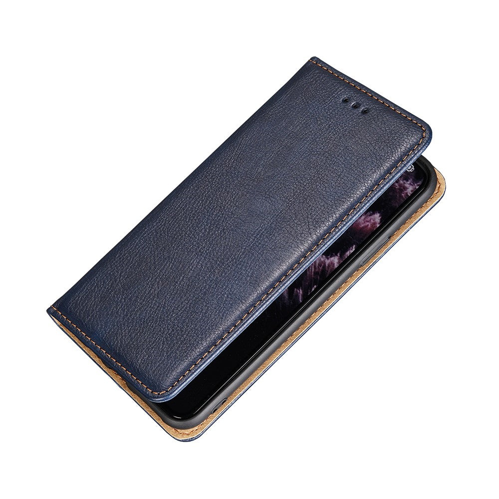 Wallet Stand Auto-absorbed Leather Case for OnePlus Nord N10 5G