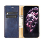 Wallet Stand Auto-absorbed Leather Case for OnePlus Nord N10 5G