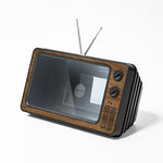 12 Inch Phone Screen Magnifier Retro TV Design 2-3X Amplifier for 4.0-6.6 Inch Smartphones