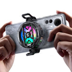 ESSAGER K51 Magnetic Digital Display Phone Cooler RGB Lighting Gaming TEC Cooling Fan Radiator for Smartphone