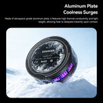 ESSAGER K50 Magnetic Digital Display Phone Cooler TEC Semiconductor AI Temperature Control RGB Lighting Cooling Fan for Gaming