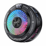 YESIDO C324 Magnetic Phone Cooler Semiconductor Radiator Digital Display RGB Gaming Cooling Fan