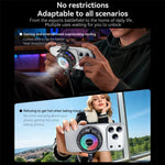 YESIDO C324 Magnetic Phone Cooler Semiconductor Radiator Digital Display RGB Gaming Cooling Fan