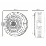 YESIDO C324 Magnetic Phone Cooler Semiconductor Radiator Digital Display RGB Gaming Cooling Fan