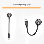M9 Nattlampa för biltak LED-atmosfärlampa Bärbar justerbar USB Romantisk atmosfärsdekorationslampa för bilar, sovrum, fester