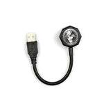 M9 Nattlampa för biltak LED-atmosfärlampa Bärbar justerbar USB Romantisk atmosfärsdekorationslampa för bilar, sovrum, fester