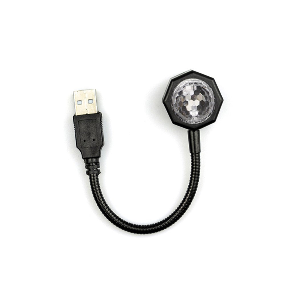 M9 Nattlampa för biltak LED-atmosfärlampa Bärbar justerbar USB Romantisk atmosfärsdekorationslampa för bilar, sovrum, fester