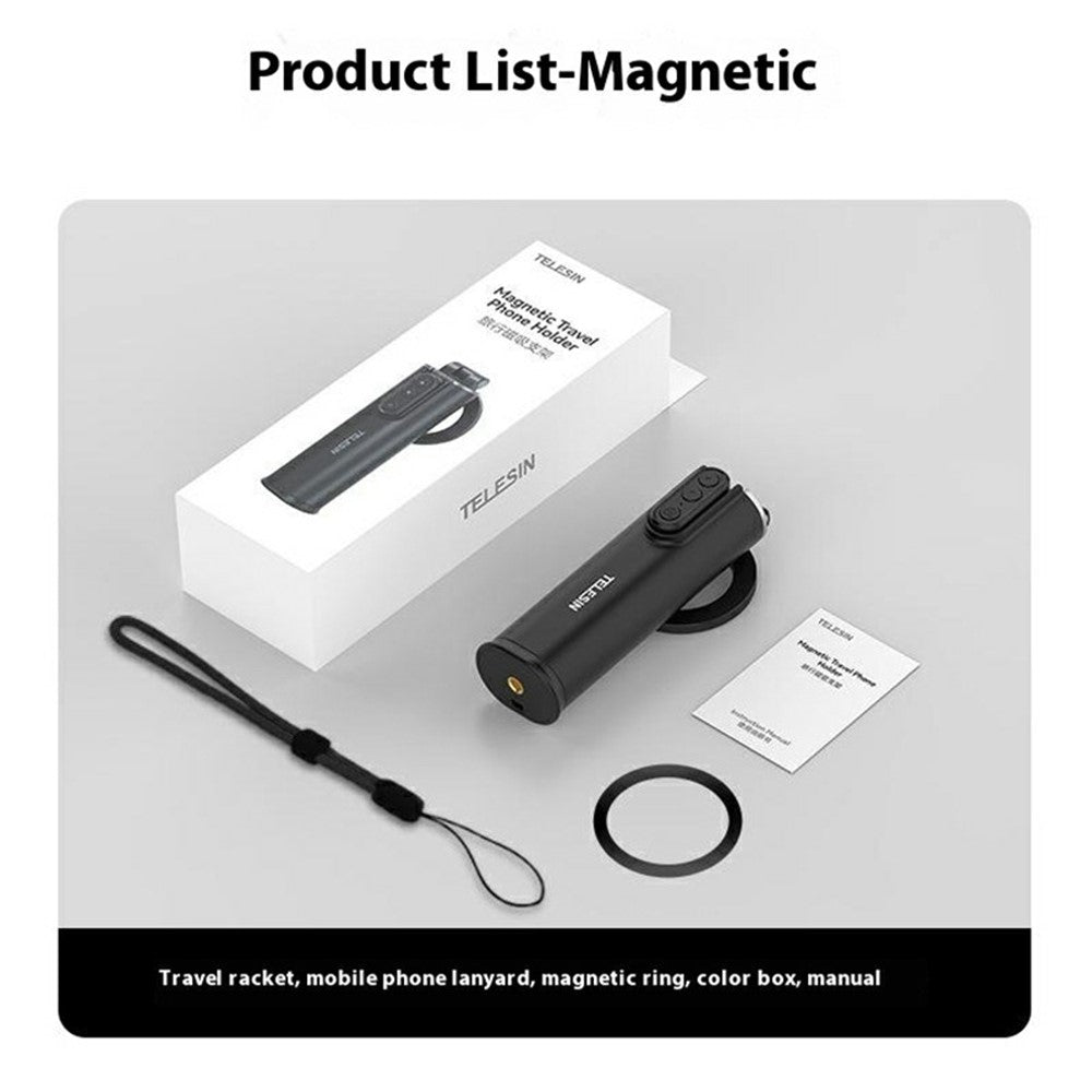 TELESIN P1-HSS-02 Phone Stand Mount Remote Control Shooting Mount for Vlogging Video Recording
