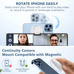 S4 Phone Ring Holder Magnetic Stand Continuity Camera Mount for iOS 16 / macOS Ventura