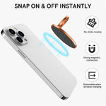 AHASTYLE DD-01 Phone Ring Holder Aluminum Alloy Phone Grip Stand Adjustable Angle