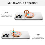 AHASTYLE DD-01 Phone Ring Holder Aluminum Alloy Phone Grip Stand Adjustable Angle