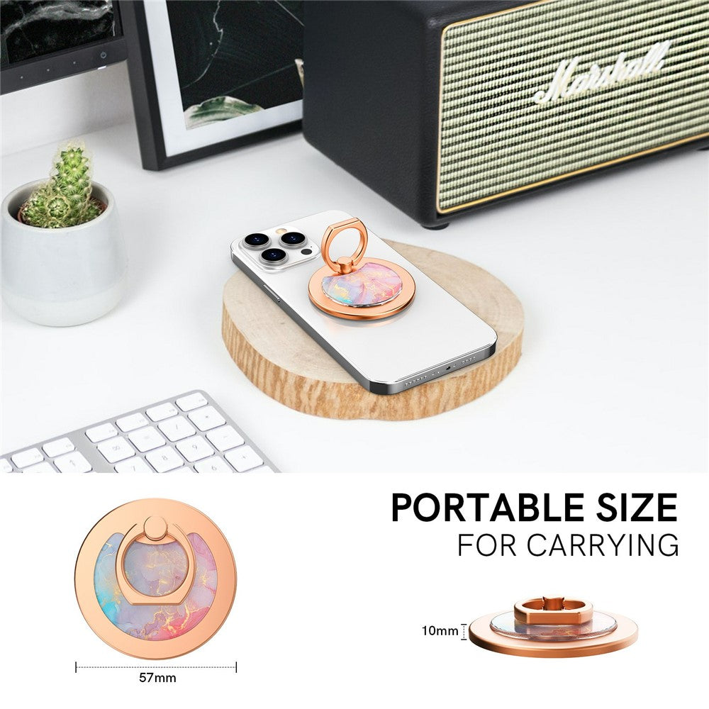 AHASTYLE DD-01 Phone Ring Holder Aluminum Alloy Phone Grip Stand Adjustable Angle