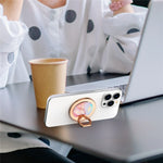 AHASTYLE DD-01 Phone Ring Holder Aluminum Alloy Phone Grip Stand Adjustable Angle