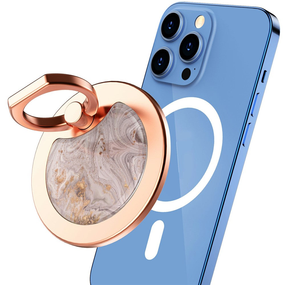 AHASTYLE DD-01 Phone Ring Holder Aluminum Alloy Phone Grip Stand Adjustable Angle