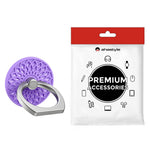 AHASTYLE ST13 Metal Ring Stand Phone Holder 360-Degree Adjustable Anti Drop Comfortable Grip