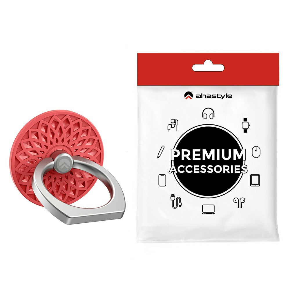 AHASTYLE ST13 Metal Ring Stand Phone Holder 360-Degree Adjustable Anti Drop Comfortable Grip
