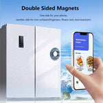Double Ring Double Sided Magnetic Phone Ring Holder Ultra Strong Magnets 180° Flip Kickstand