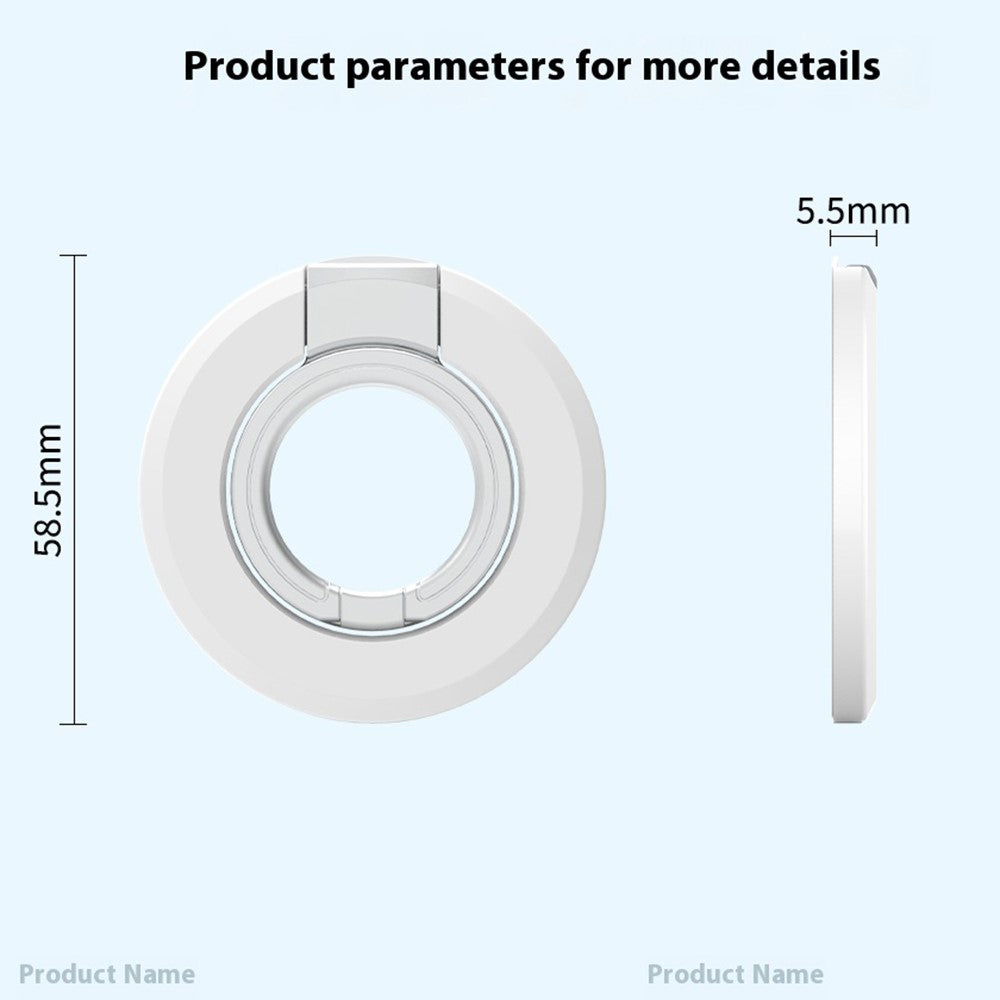 Magnetic Ring Holder Donut Shape Phone Stand 360° Flip Desktop Kickstand