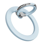 Silicone Feel Magnetic Phone Ring Stand 360° Rotation Foldable Finger Grip Holder Kickstand