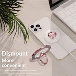 Glitter Magnetic Ring Holder Stand 360° Rotating Phone Grip Finger Ring Kickstand