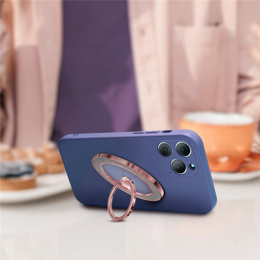 Glitter Magnetic Ring Holder Stand 360° Rotating Phone Grip Finger Ring Kickstand