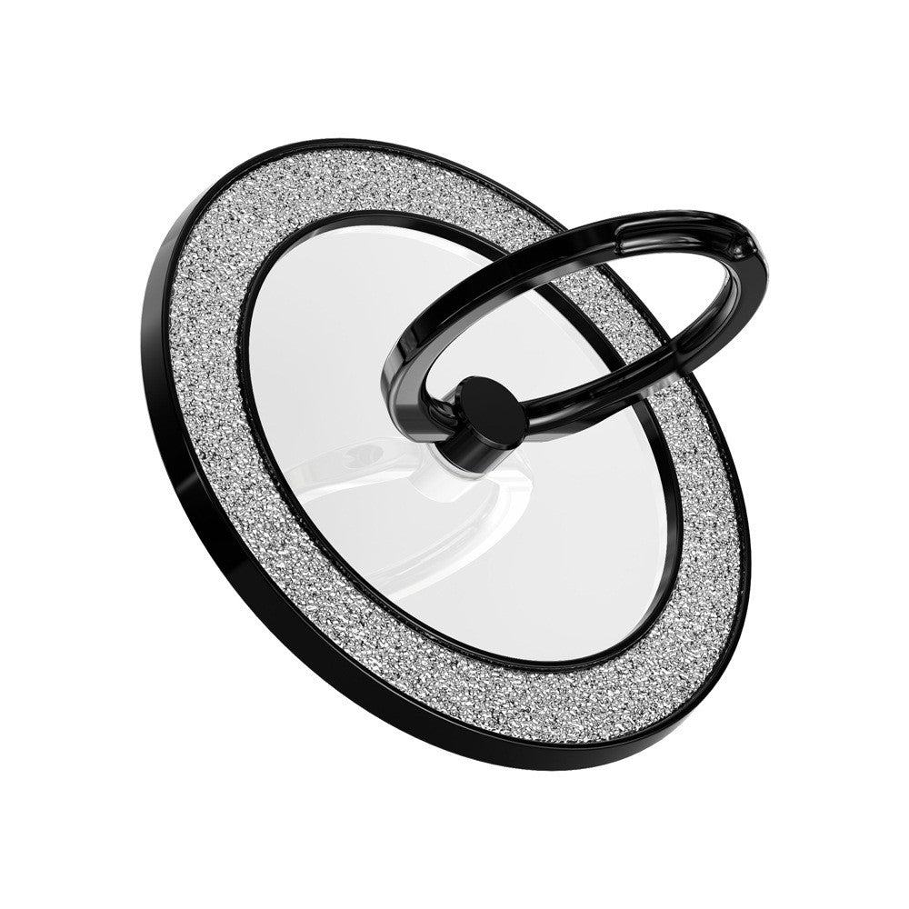 Glitter Magnetic Ring Holder Stand 360° Rotating Phone Grip Finger Ring Kickstand