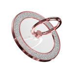 Glitter Magnetic Ring Holder Stand 360° Rotating Phone Grip Finger Ring Kickstand