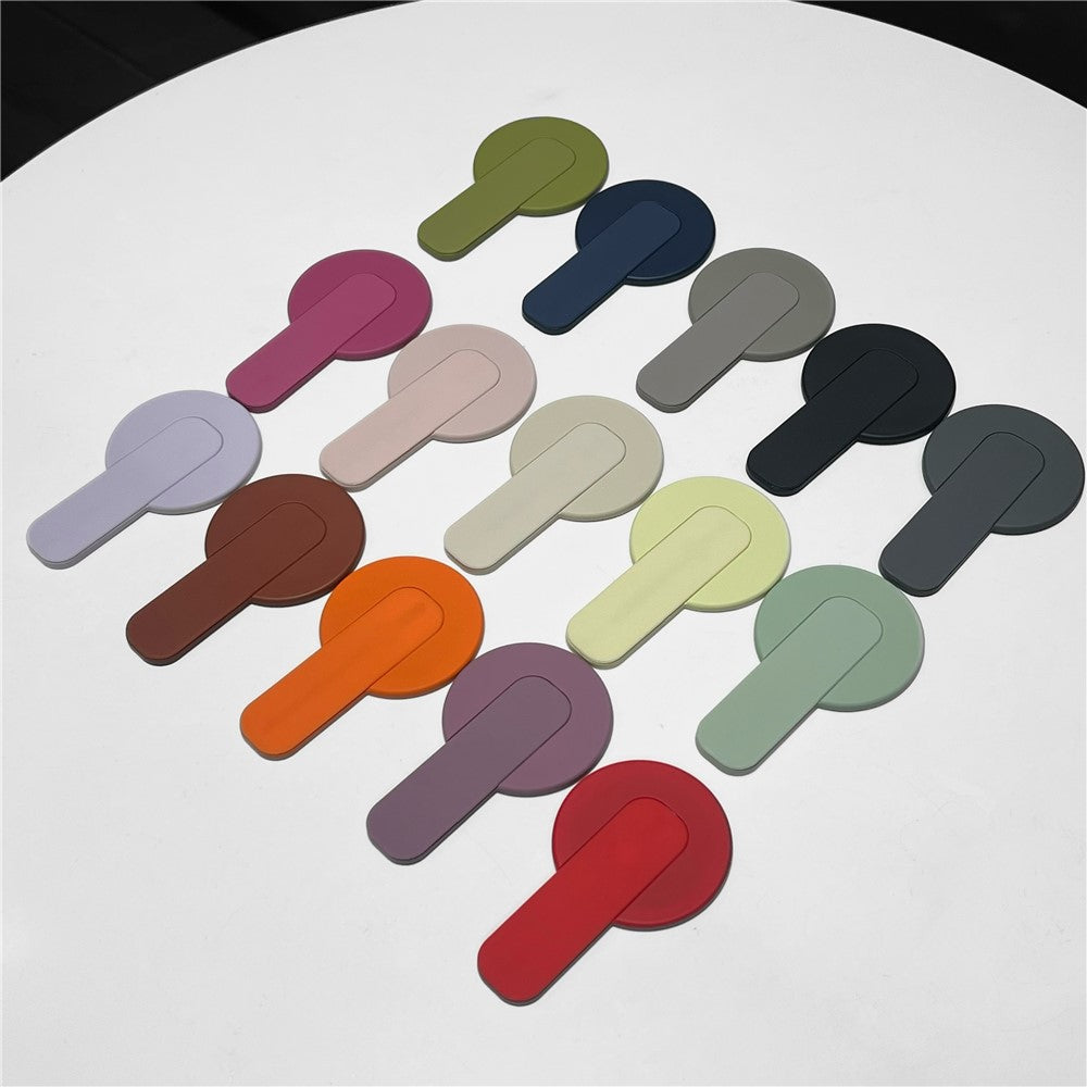 BP-1R Push-Pull Magnetic Phone Stand Ring Holder Skin Touch Finger Ring Strap Kickstand