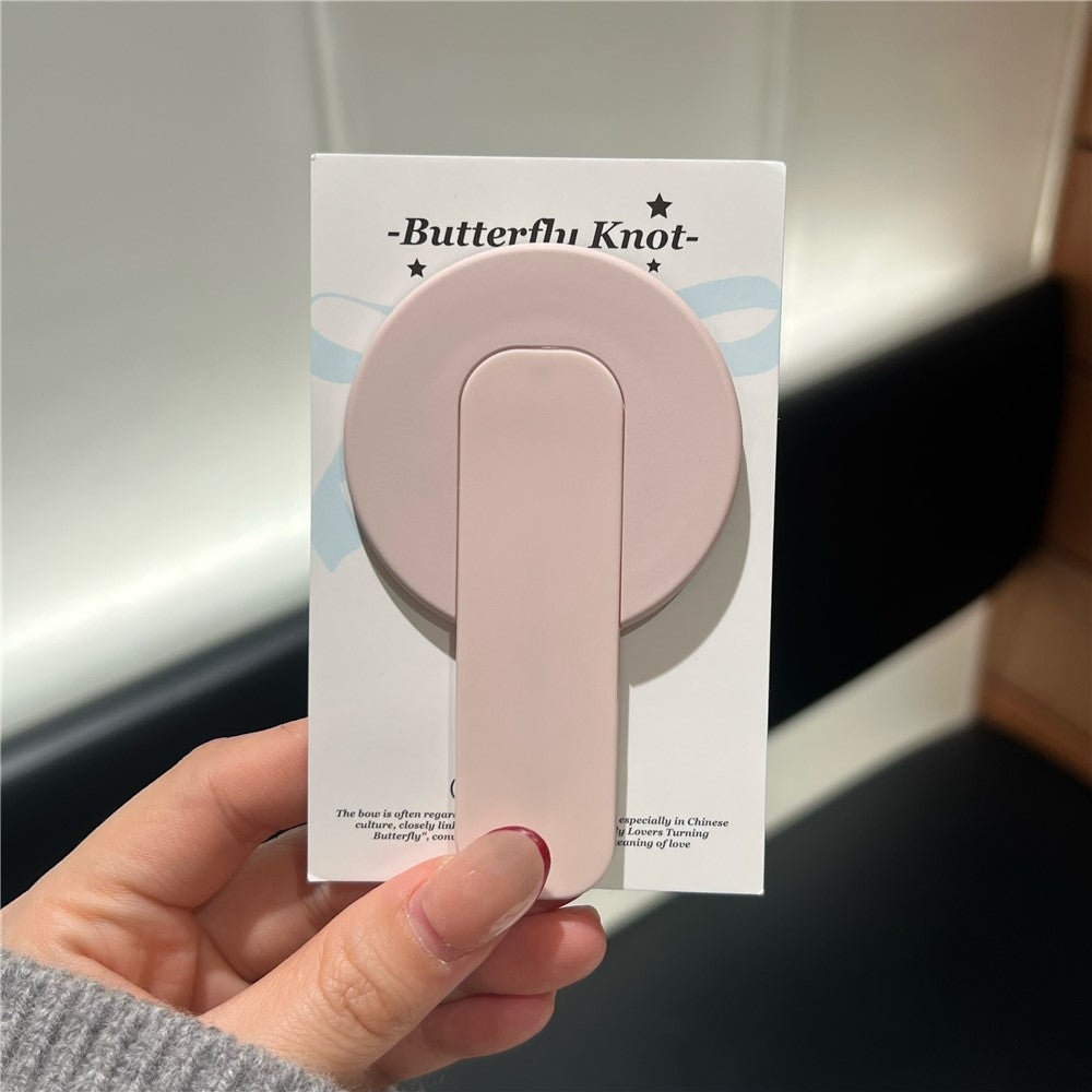 BP-1R Push-Pull Magnetic Phone Stand Ring Holder Skin Touch Finger Ring Strap Kickstand