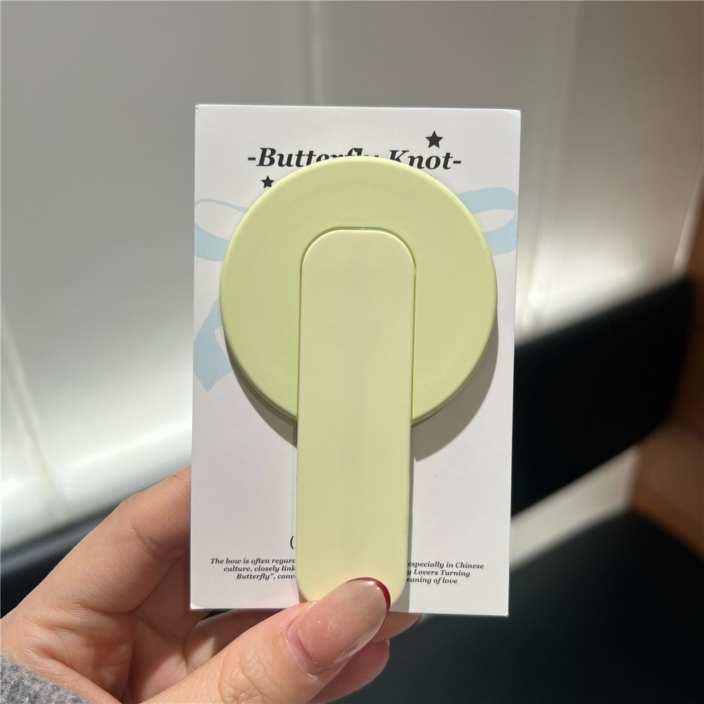 BP-1R Push-Pull Magnetic Phone Stand Ring Holder Skin Touch Finger Ring Strap Kickstand