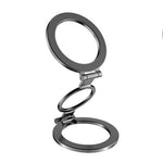 COTECI BS-038 Magnetic Phone Grip Holder Three-Ring Dual-Sided Adjustment Aluminum Alloy Stand for Desktop Refrigerator Car