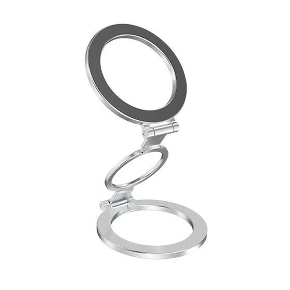 COTECI BS-038 Magnetic Phone Grip Holder Three-Ring Dual-Sided Adjustment Aluminum Alloy Stand for Desktop Refrigerator Car