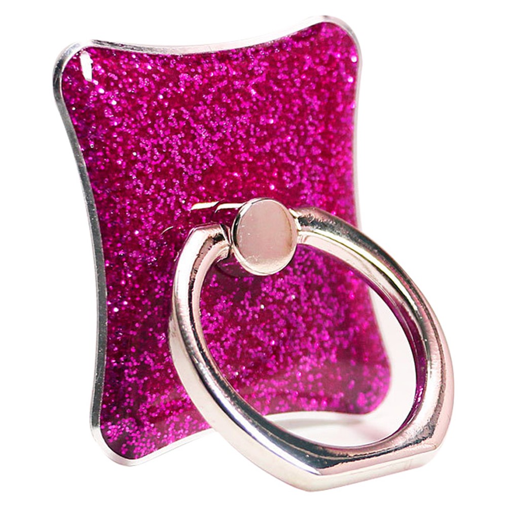 Glitter Cell Phone Kickstand Finger Ring Buckle Adhesive Phone Holder