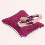 Glitter Cell Phone Kickstand Finger Ring Buckle Adhesive Phone Holder