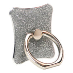 Glitter Cell Phone Kickstand Finger Ring Buckle Adhesive Phone Holder