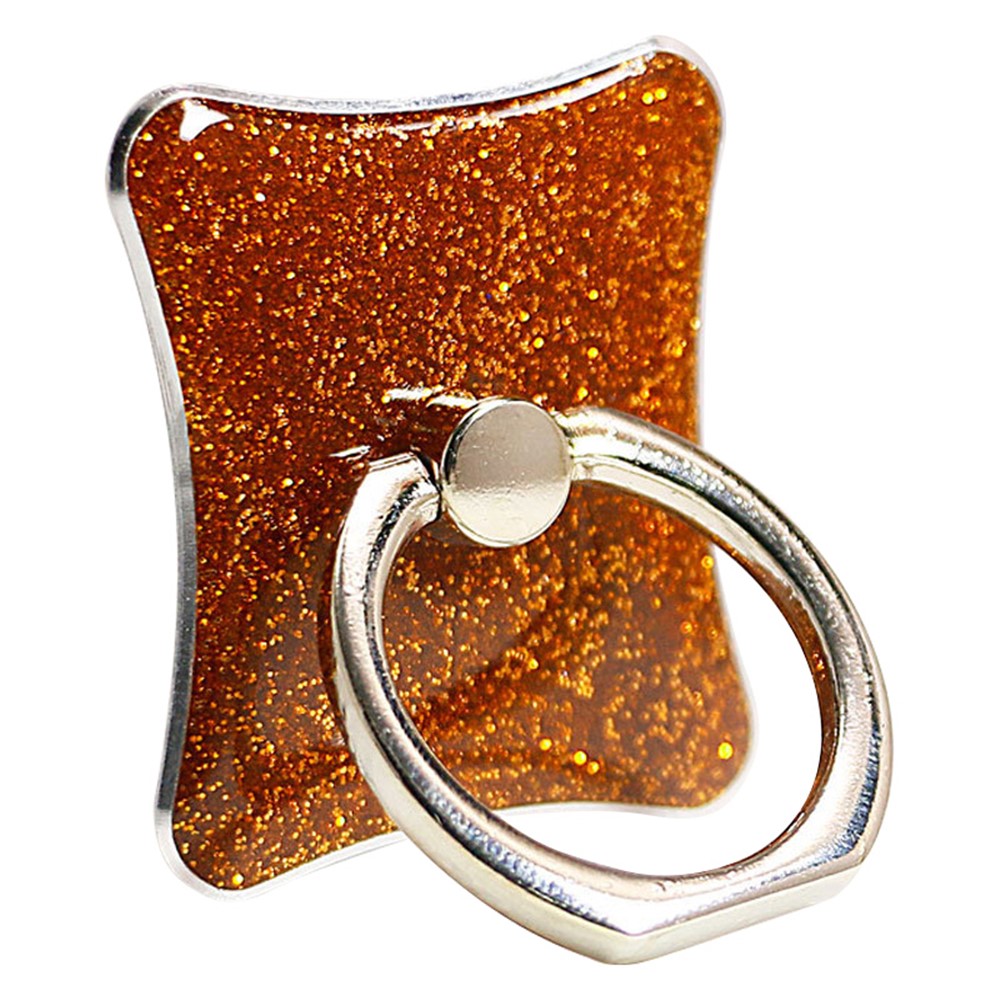 Glitter Cell Phone Kickstand Finger Ring Buckle Adhesive Phone Holder