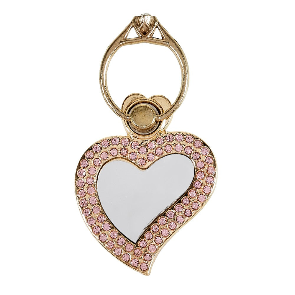 Mirror Finger Ring Holder Metal Cell Phone Grip Bracket Rotation Finger Ring Kickstand